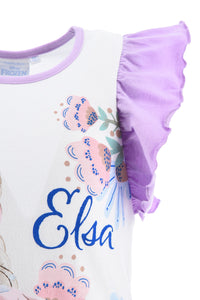 Eiskönigin Anna und Elsa Pyjama kurzer Schlafanzug