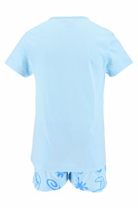 Disney Stitch Mädchen Pyjama Kurzarm Schlafanzug