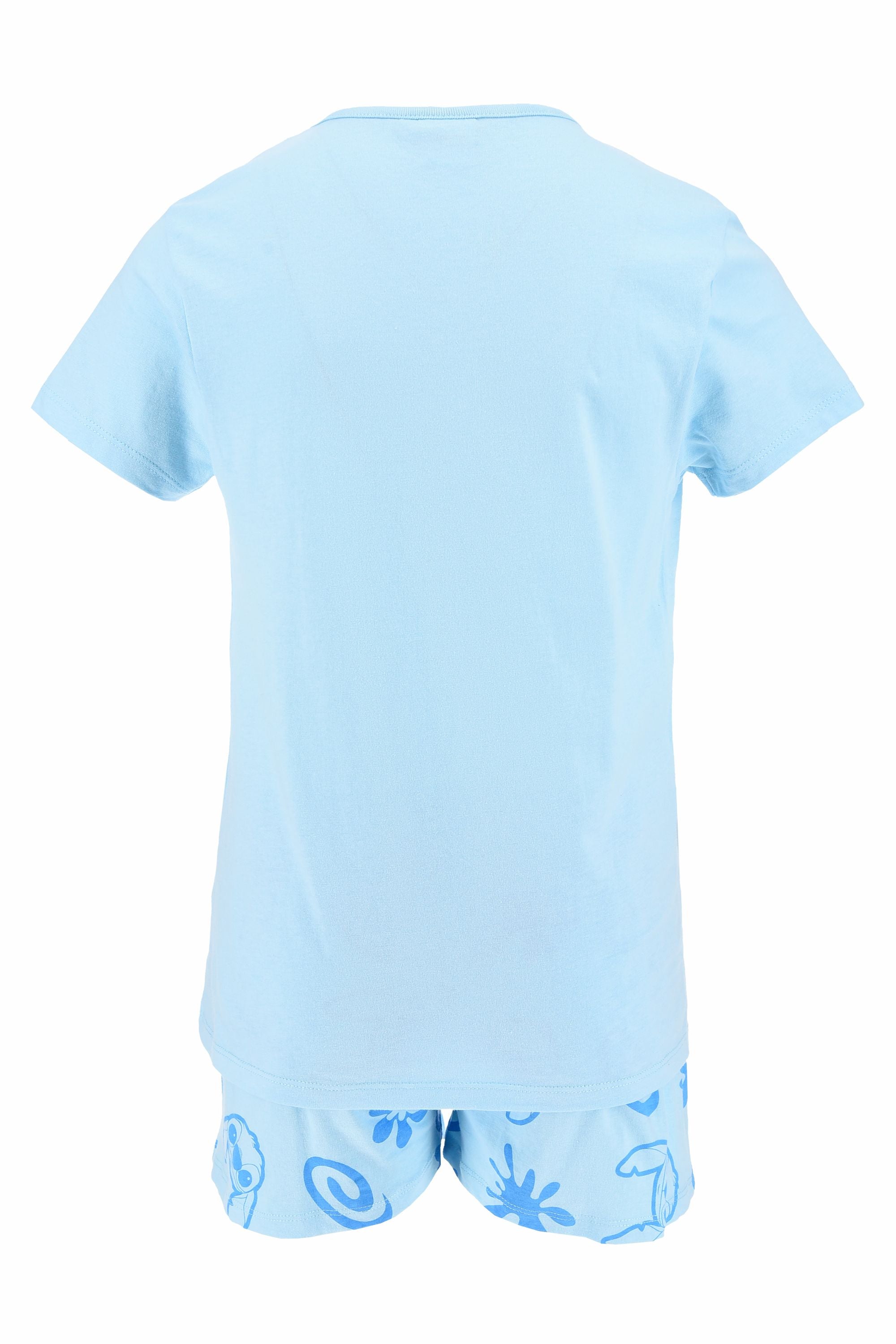 Disney Stitch Mädchen Pyjama Kurzarm Schlafanzug