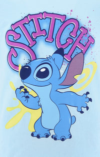 Disney Stitch Mädchen Pyjama Kurzarm Schlafanzug