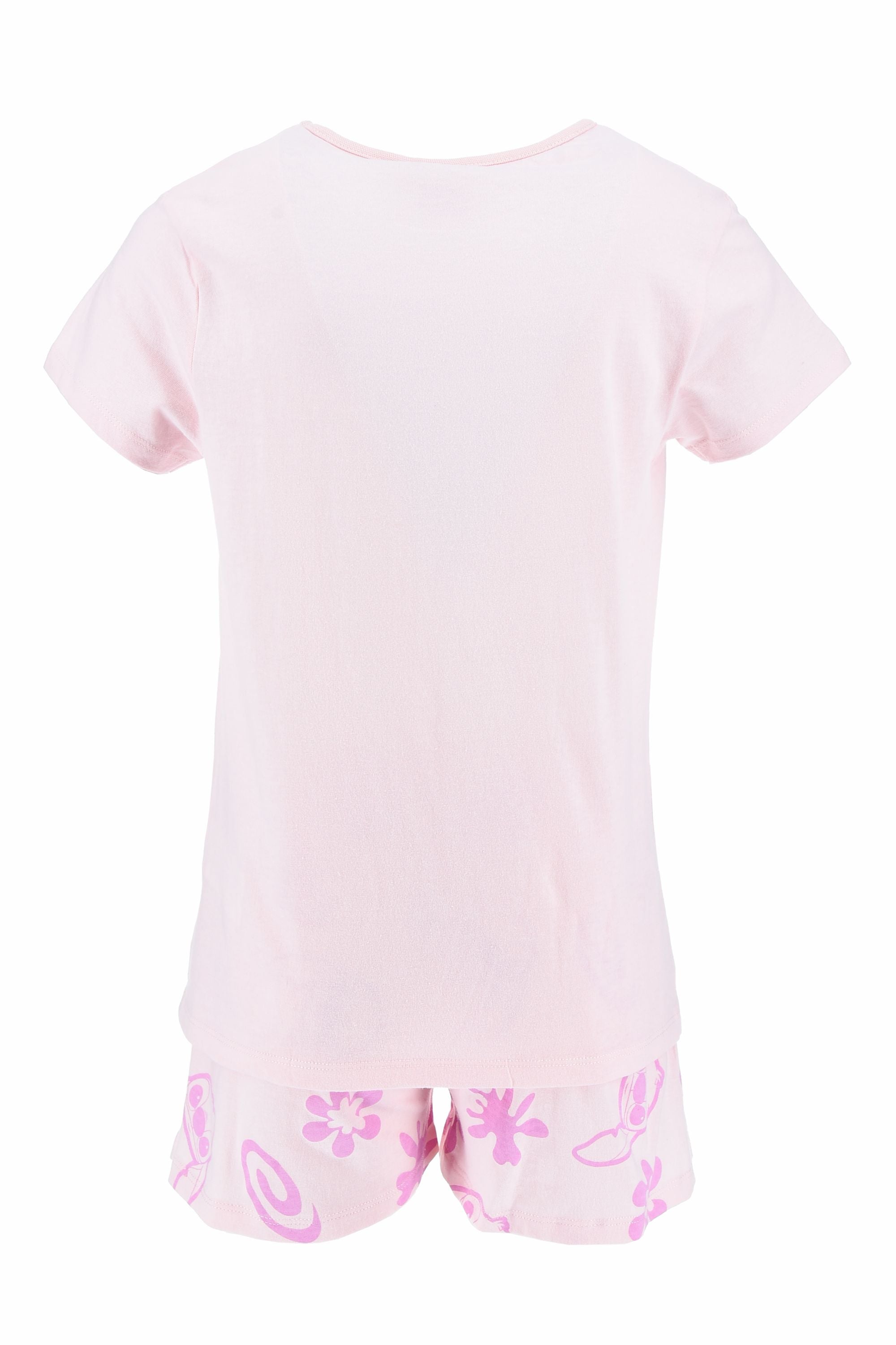 Disney Stitch Mädchen Pyjama Kurzarm Schlafanzug