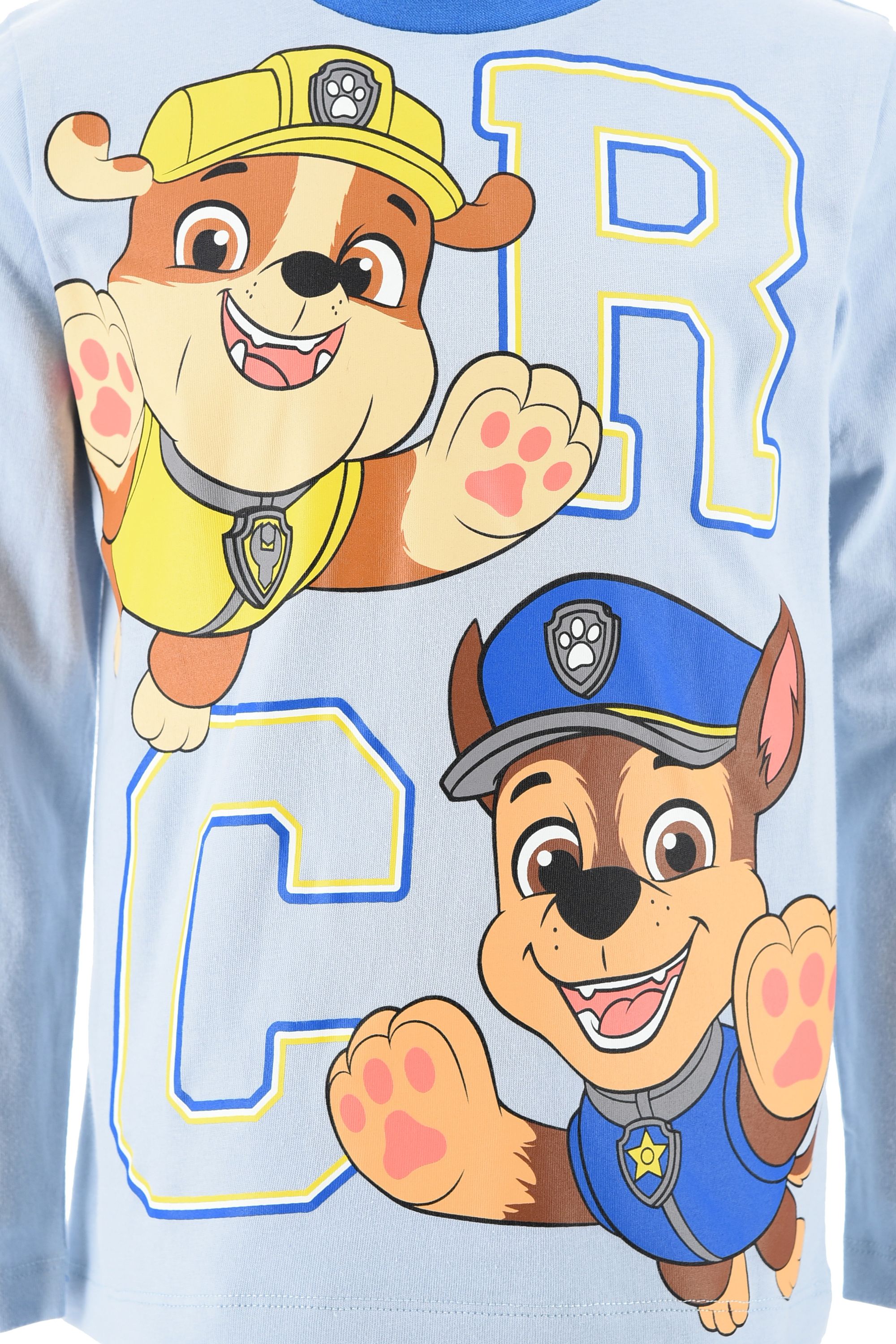 PAW PATROL Jungen Schlafanzug Pyjama Langarm