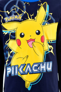 Pokemon Jungen Schlafanzug Pyjama Langarm