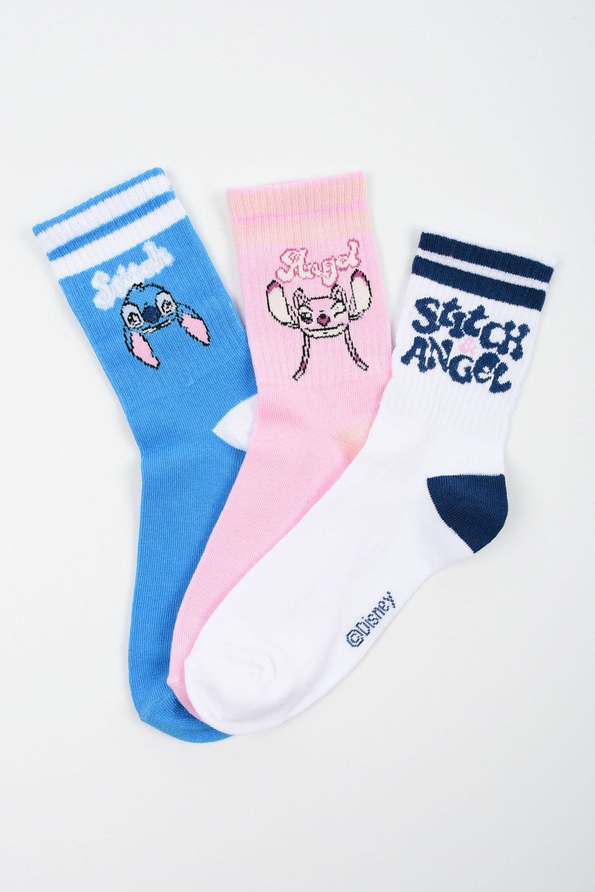 Stitch Damen Socken, Tennissocken, 6er Pack, Größe 36-41