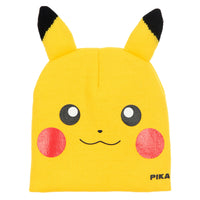 Pokemon Wintermütze, Mütze mit Ohren Pikcachu