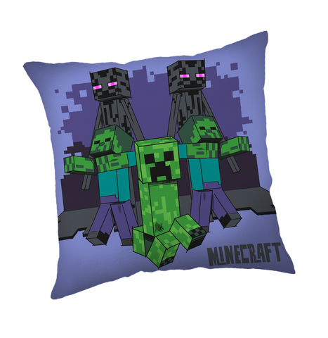 Minecraft Creeper Kissen, 40 x 40 cm, superweich
