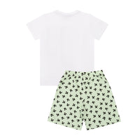 Minecraft Kinder Pyjama kurzer Schlafanzug Creeper