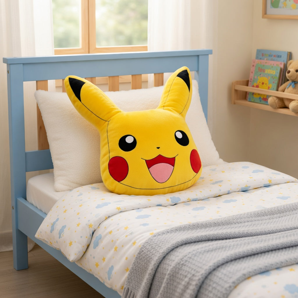 Pokemon Pikachu Kissen, 37x34 cm