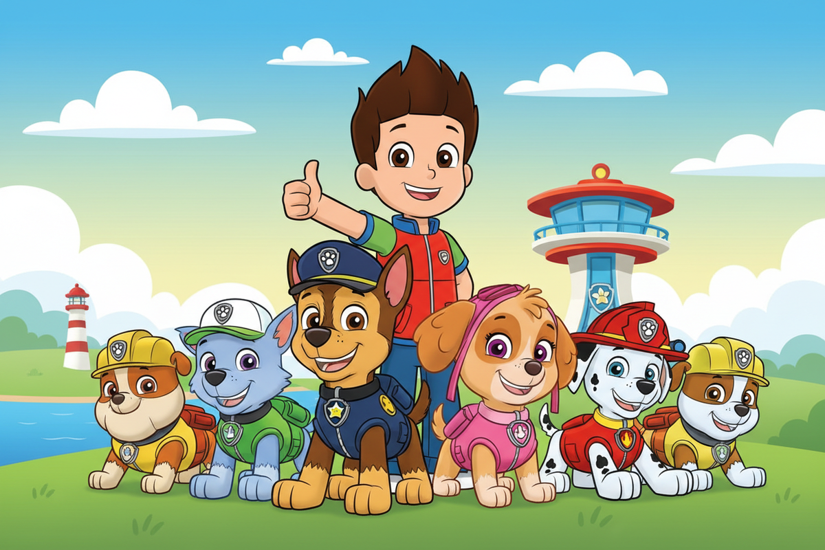 Paw patrol ohne Schrift - nur Bild